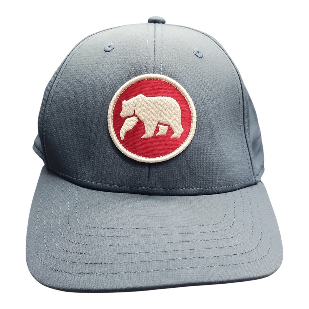 The Normal Brand Circle Patch Performance Cap Men OS Multi Embroidered Bear Logo